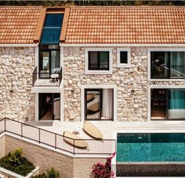 3 Bedroom Villa with Infinity Pool and Sea Views in Slano, Dubrovnik, Sleeps 6